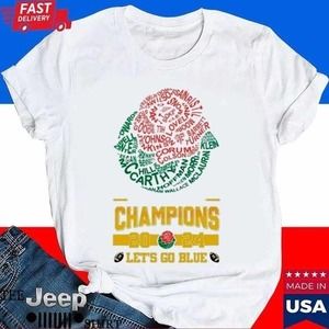 Official Michigan 2024 Rose Bowl Game Champions T-shirt